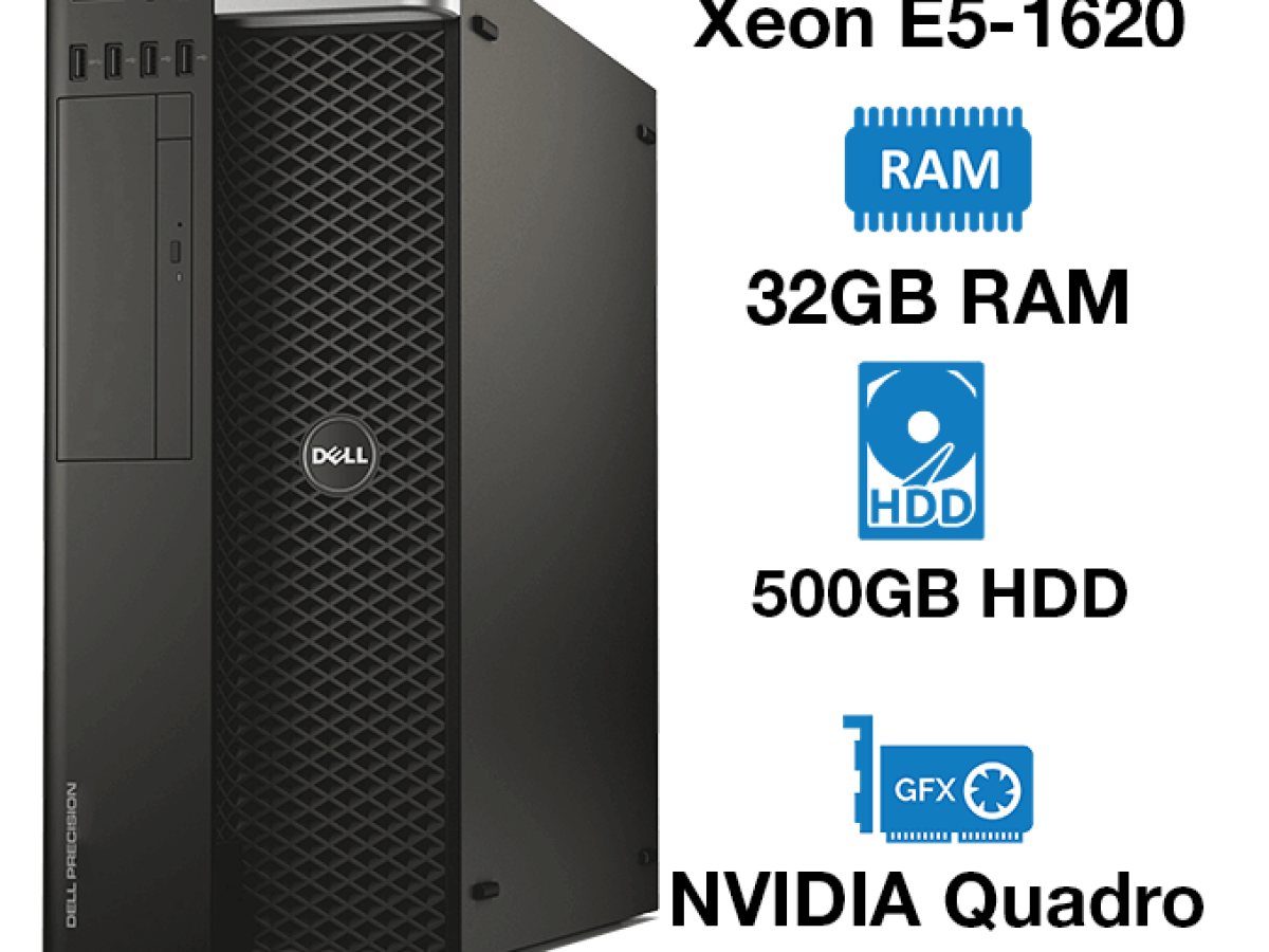 低価格の DELL T5810 Operating Workstation 3.6GHz Xeon/32GB/240G/2T