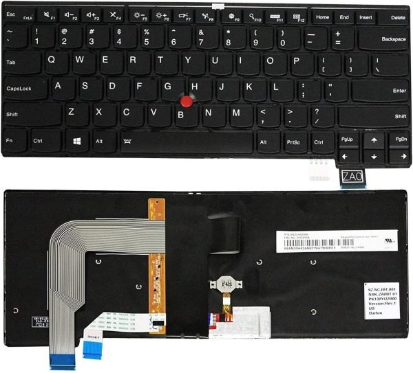 Lenovo Thinkpad T460S US Backlit Keyboard 00PA534   Keyboard New Genuine