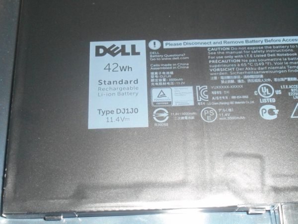 New Genuine Dell Latitude 12 7280 7480 7490 Series Battery DJ1J0 451-BBZL PGFX4 ONFOH - Image 2