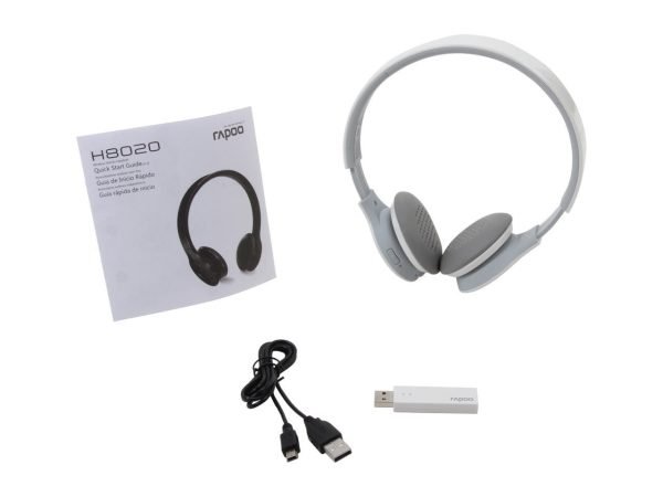 Rapoo H8020 2.4Ghz USB Wireless stereo headset with Mic - Image 2