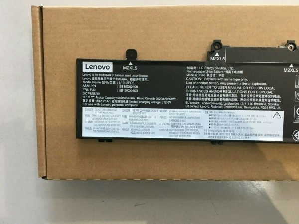 New Genuine Lenovo Thinkpad E14 E15 2nd Gen 11.34V 45Wh 3cell Battery 5B10X02603