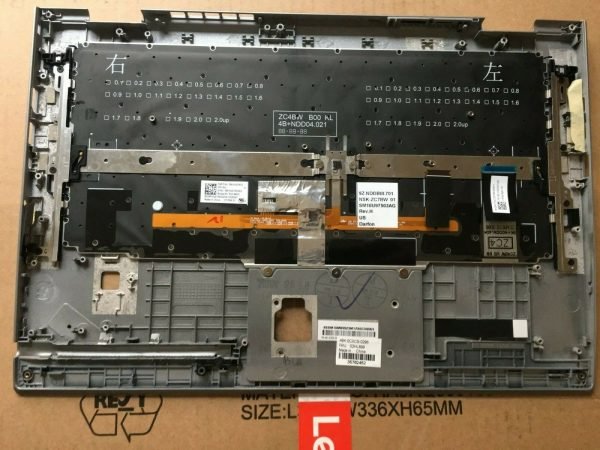 02HL899 NEW LENOVO X1 YOGA 3rd Generation Keyboard SILVER US 02HL898 - Image 3