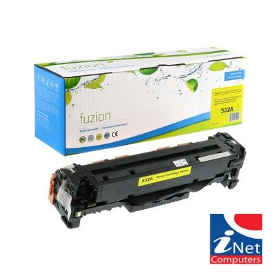 HP CC532A (304A) Remanufactured Toner - Yellow